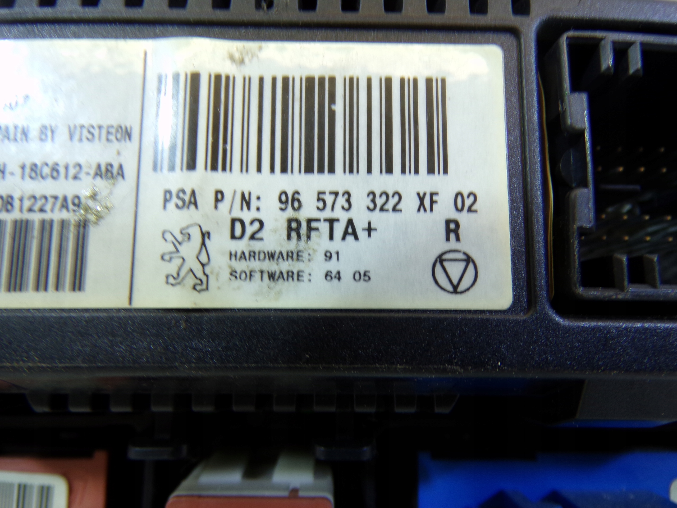 PANEL klími klimatizaci PEUGEOT 407 96573322XF (3)