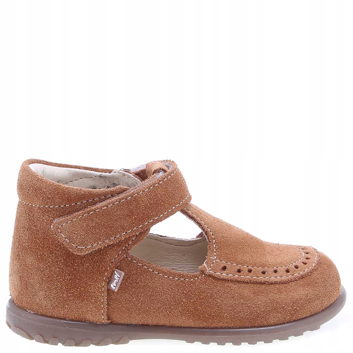 Emel Roczki Es 1490B-5 Cocco buty dziecięce na rzep brązowe roz.19