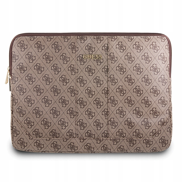 

Guess Sleeve na laptop 13" brązowy