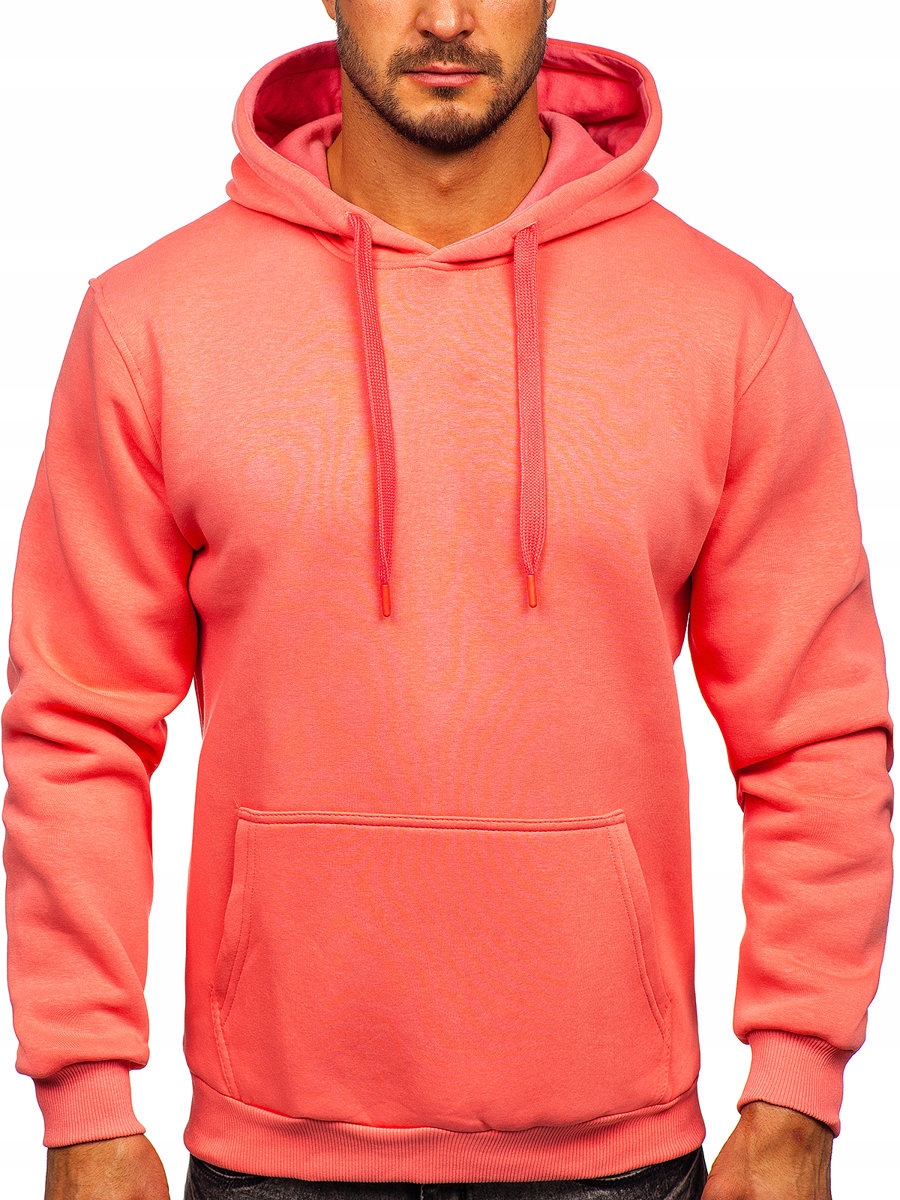 

Bluza Męska Z Kapturem Łososiowa 1004 ROZMIAR_2XL