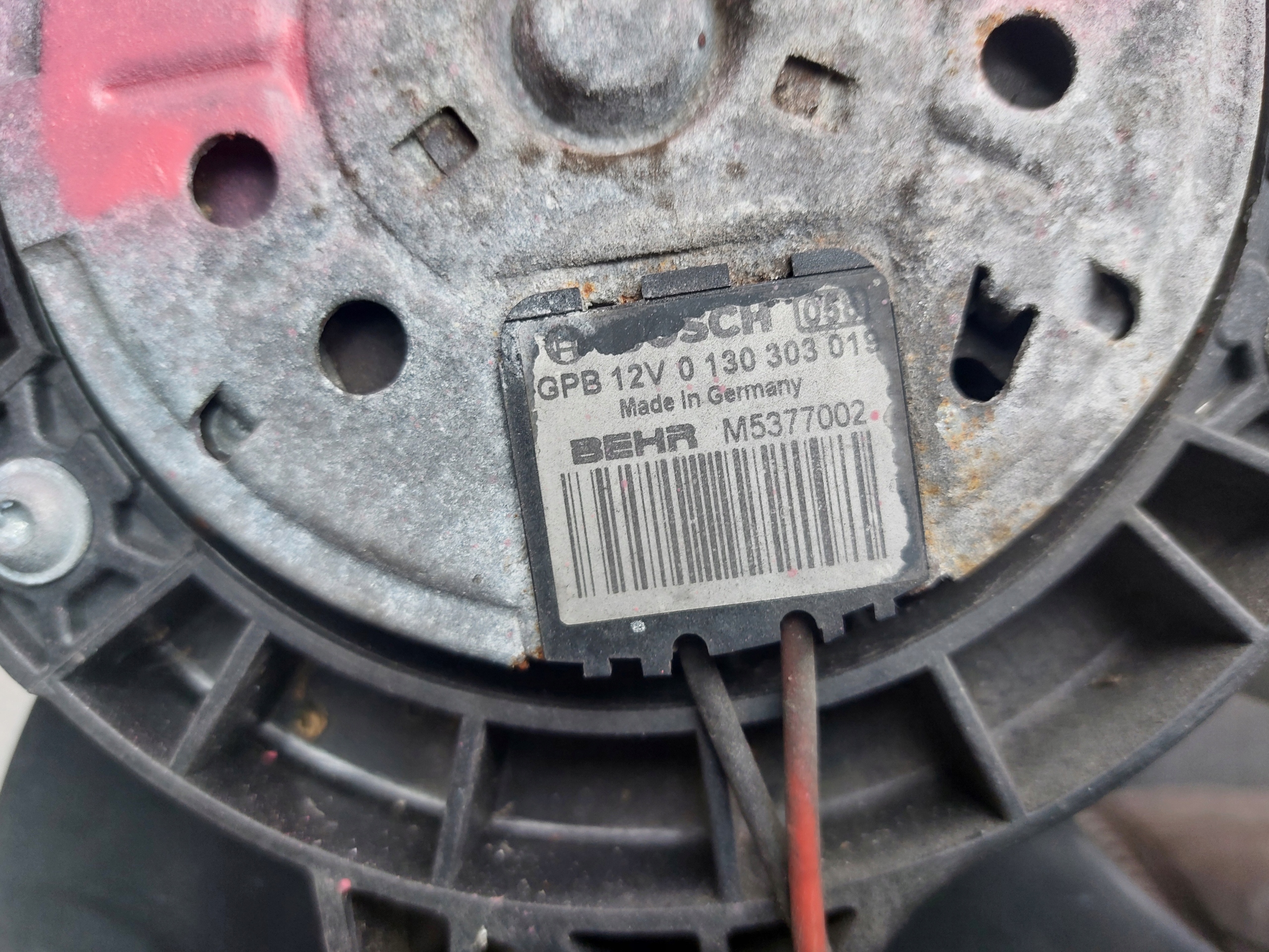 Mini R56 2754854 ventilátor chladiče