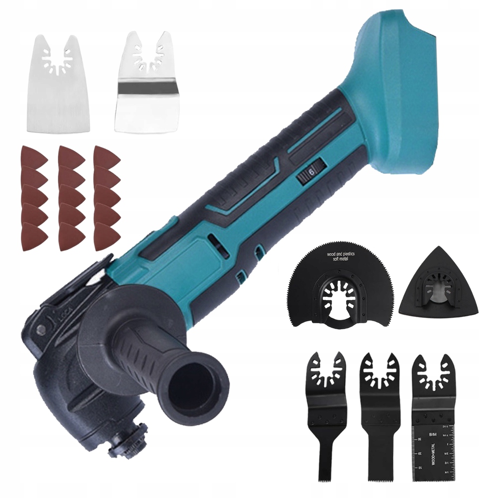 Multifunkční Zařízení Oscilační Bruska 300W 18V Akcesoria 22 Dílů