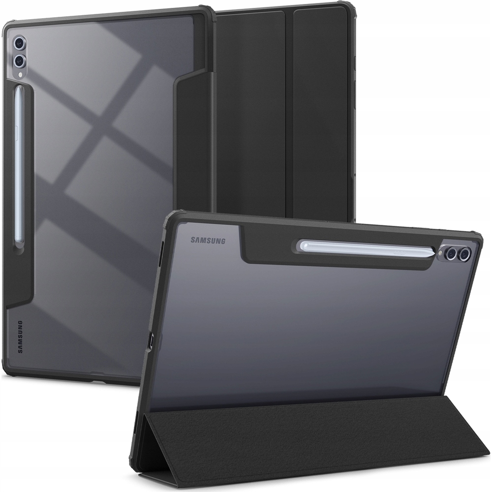 Puzdro s klapkou pre Galaxy Tab S10/S9/S8 Ultra, Spigen Ultra Hybrid Pro, puzdro