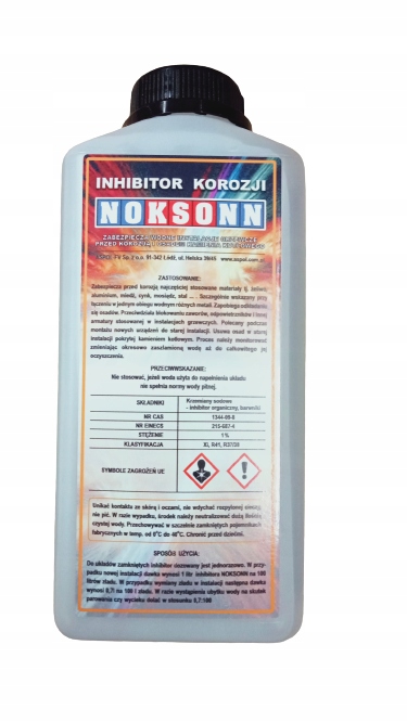 

Inhibitor Korozji do instalacji 1L Koncentrat .070