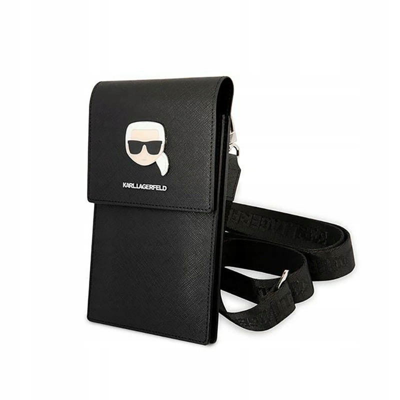 Karl Lagerfeld Metal Karl Head Wallet Phone Bag – taška na smartphone