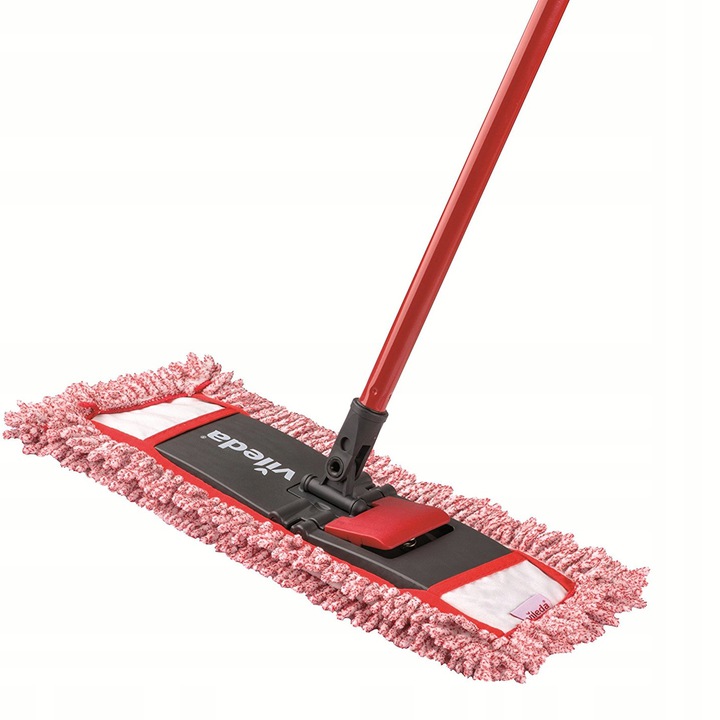 Levně Vileda Mop plochý na 3D podlahy Chenille s tyčí