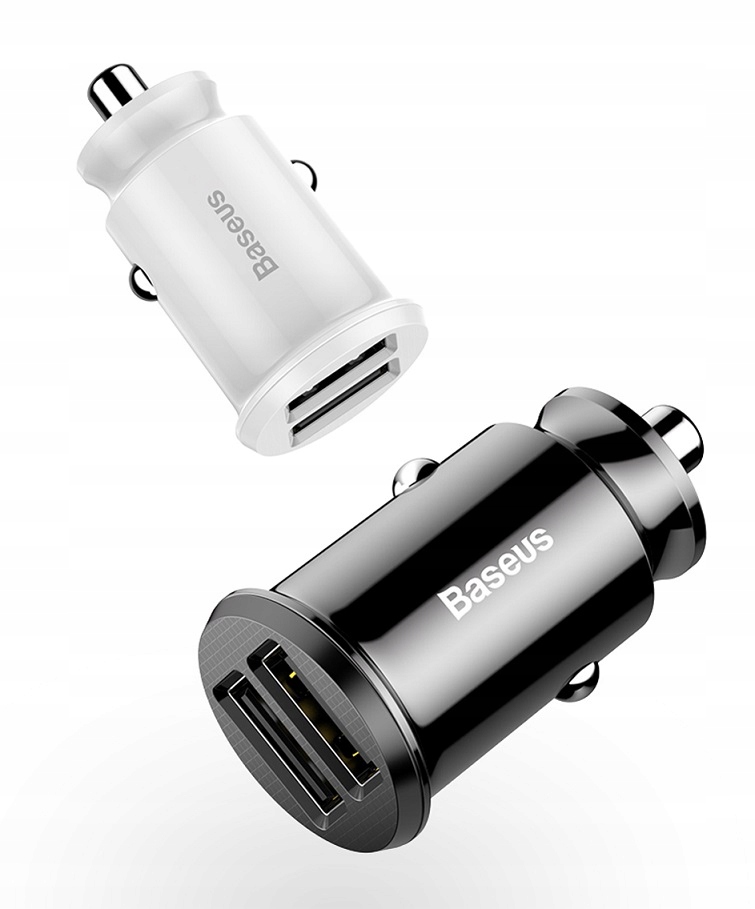 BASEUS mini ŁADOWARKA SAMOCHODOWA 3,1 A DUAL /33 Producent Baseus