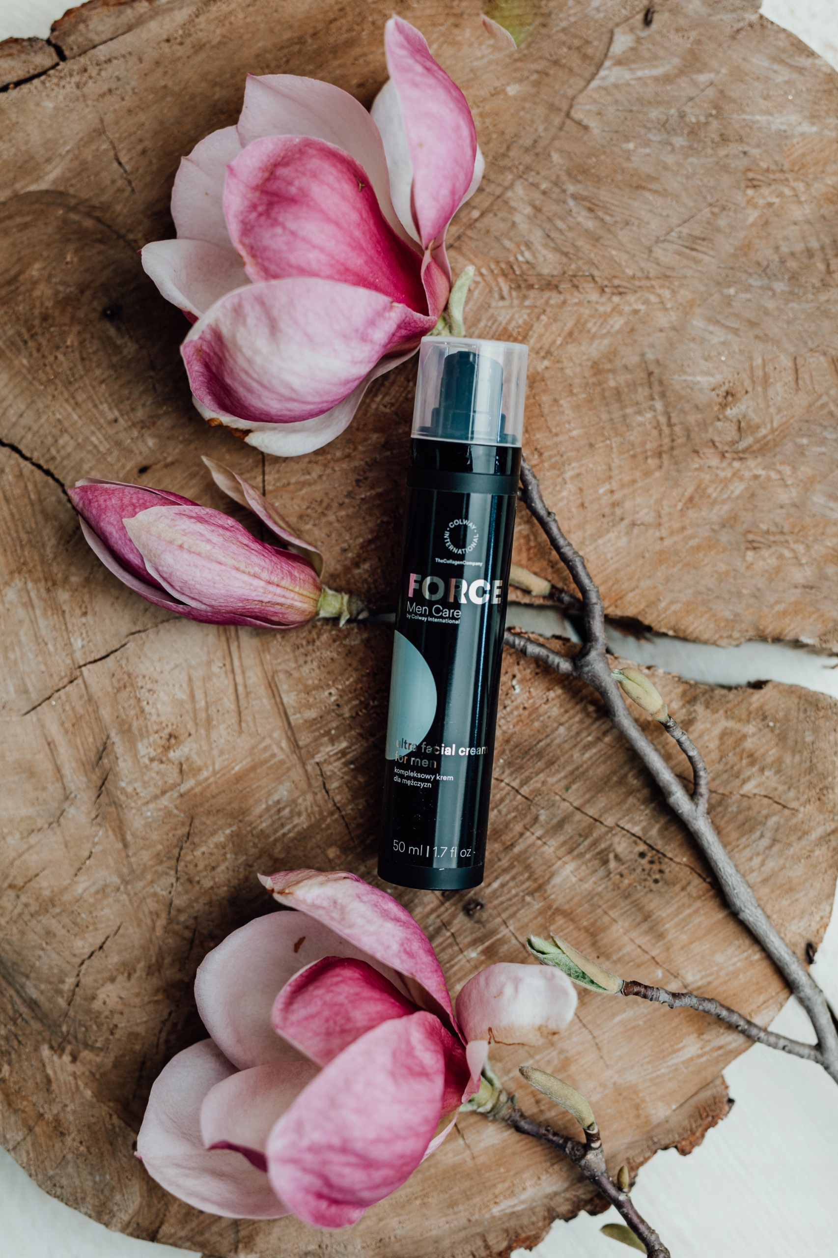 Męski Kolagenowy Kompleksowy krem do twarzy Przeciwzmarszczkowy i Mydło Marka Colway