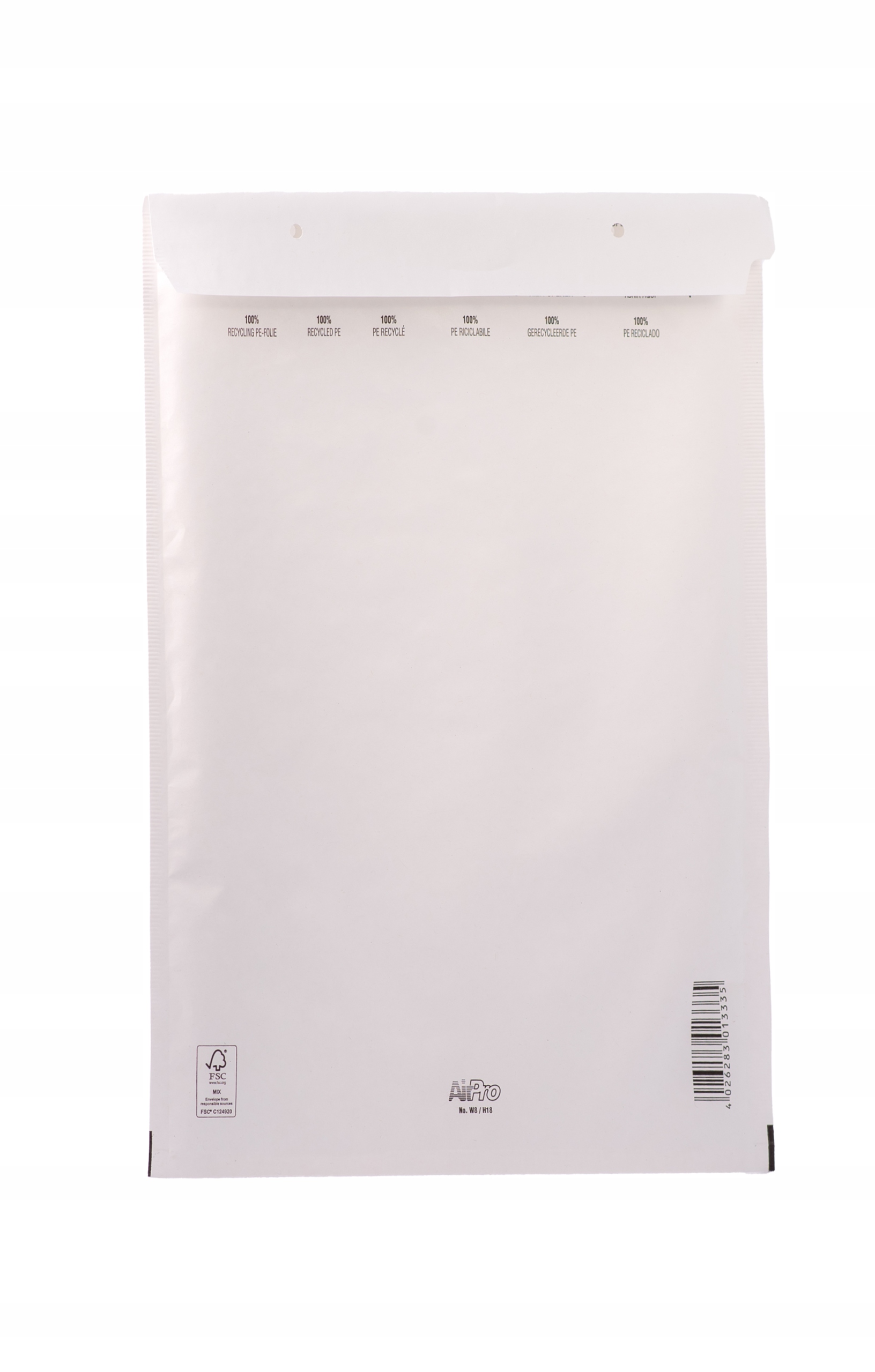 

Koperty bąbelkowe AirPro H18 100 szt. Białe