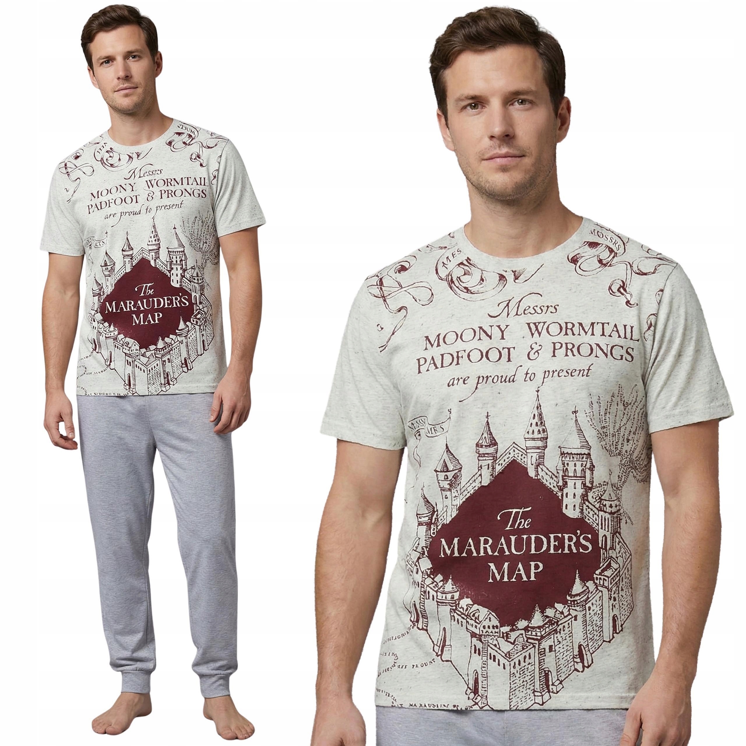 Harry Potter Bavlněné pánské pyžamo V Krabičce Na Dárek Xs