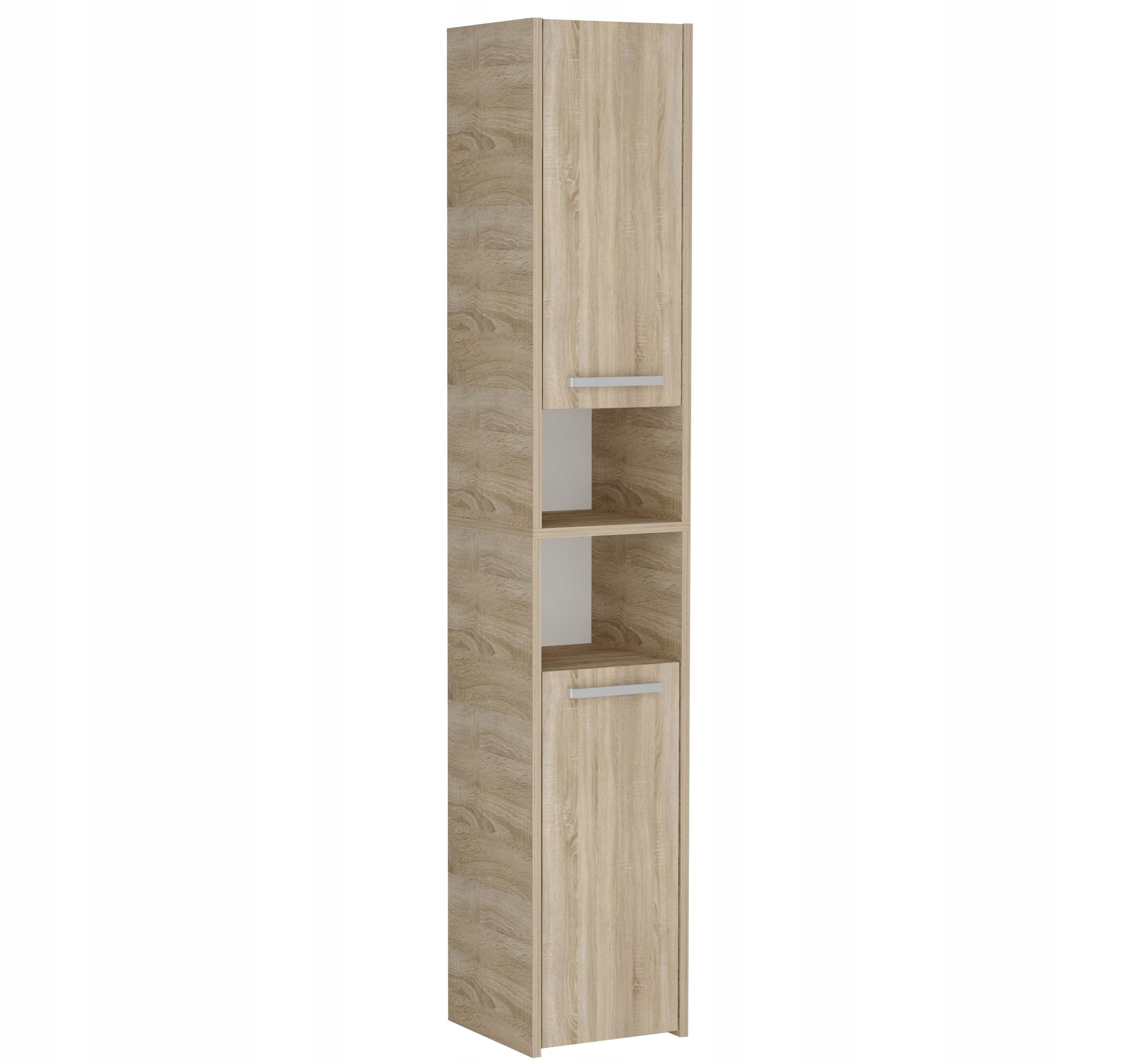 SZAFKA ŁAZIENKOWA 30CM REGAŁ SŁUPEK SONOMA 6 PÓŁEK