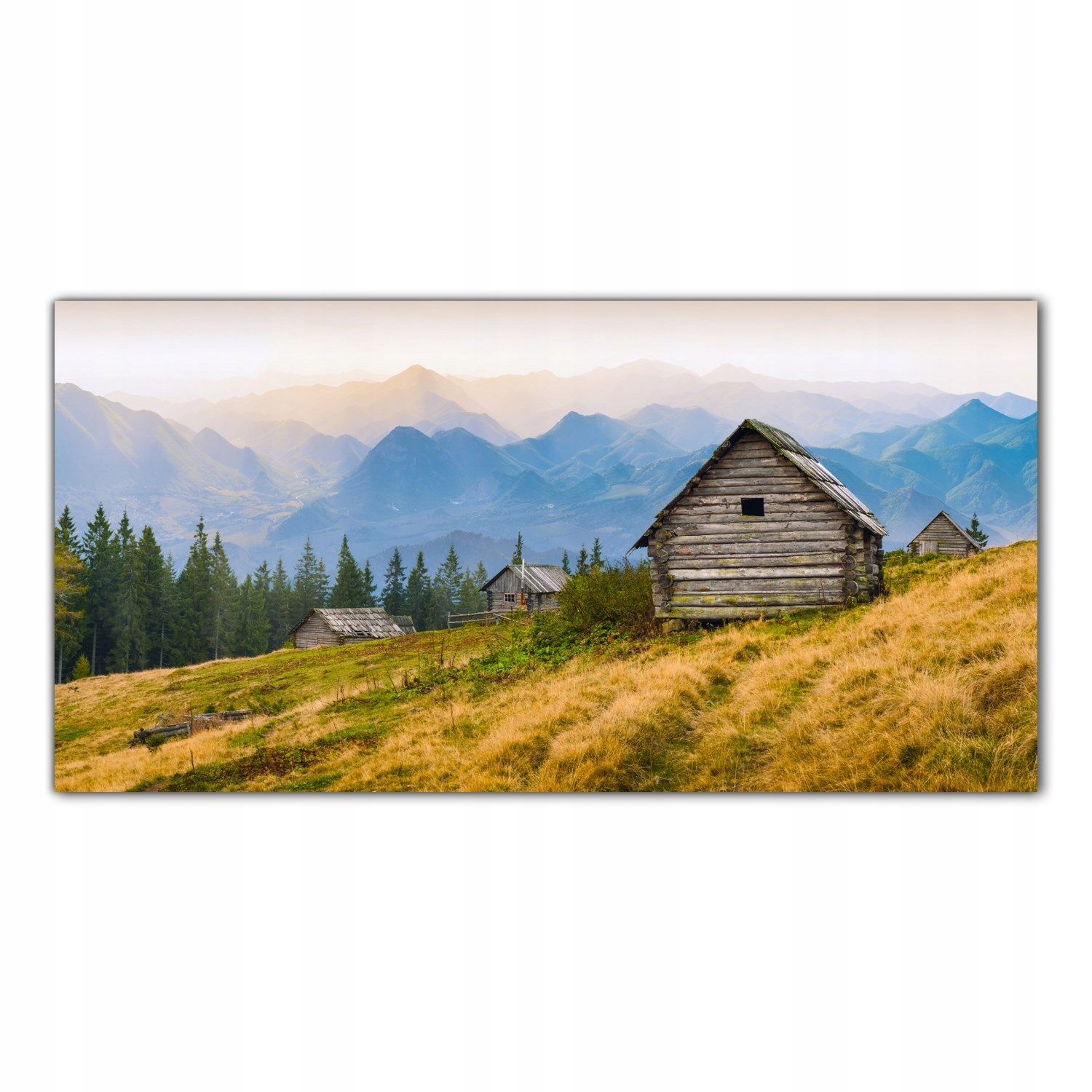 

Obraz Szklany Foto-obraz Góry Wschód Słońca 140x70