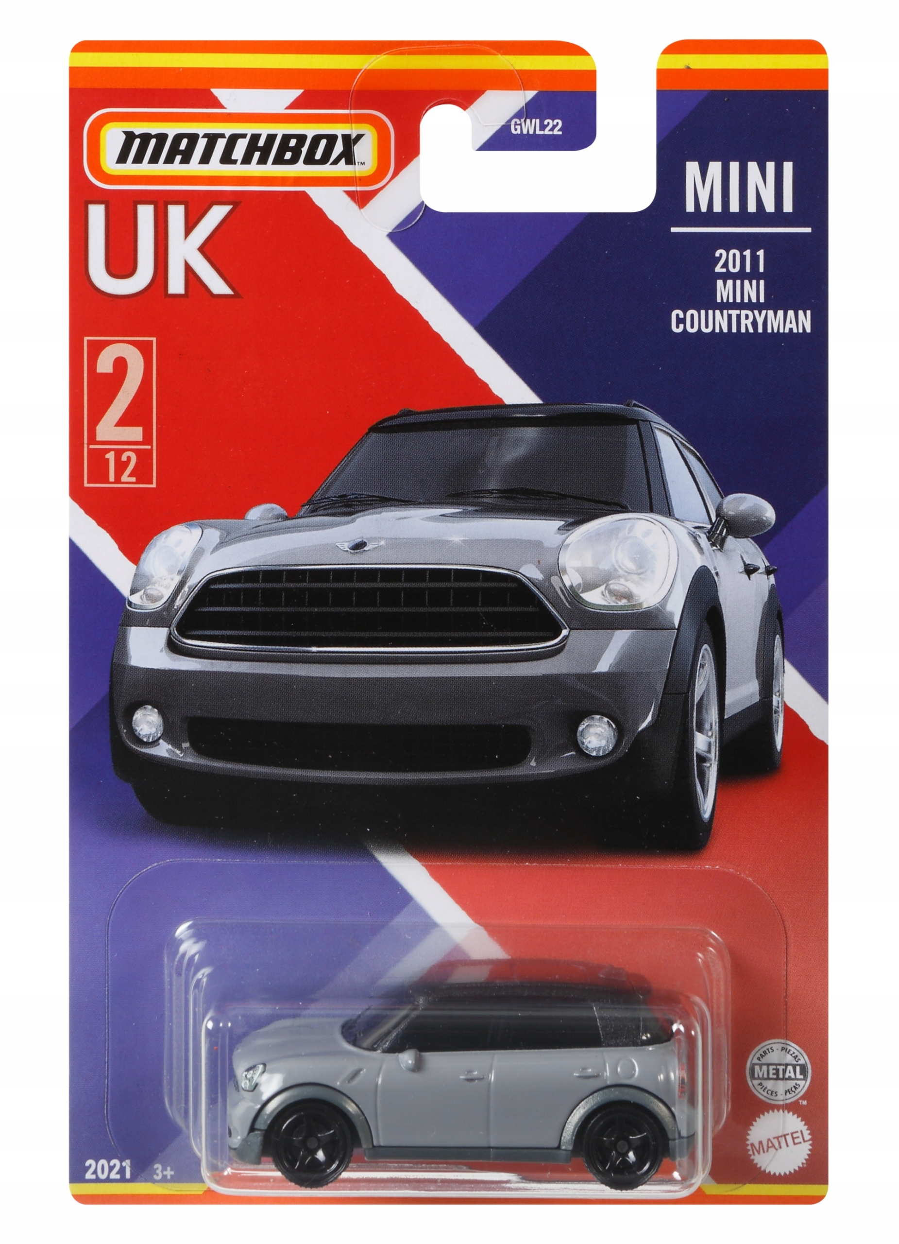

Matchbox Uk 2011 Mini Countryman GWL28