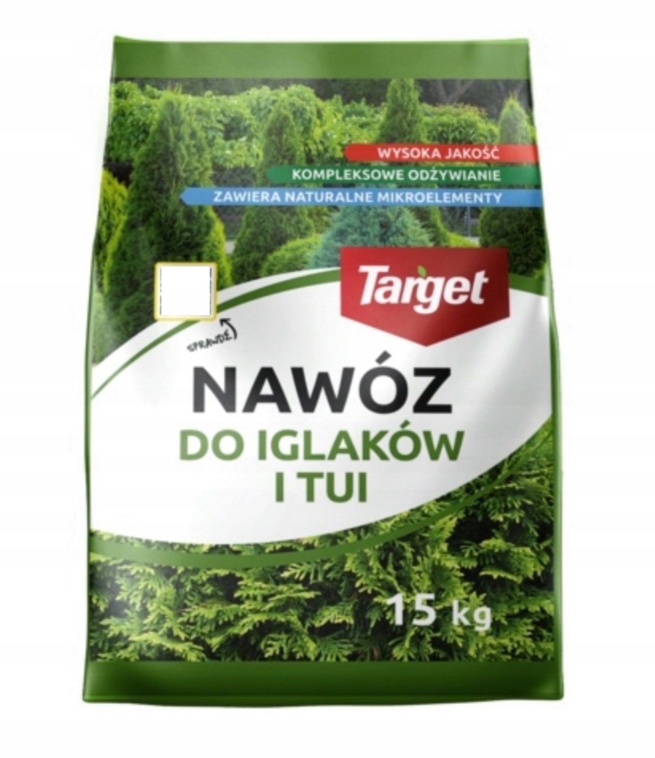 Nawóz do Tui I Iglaków Target 15 kg