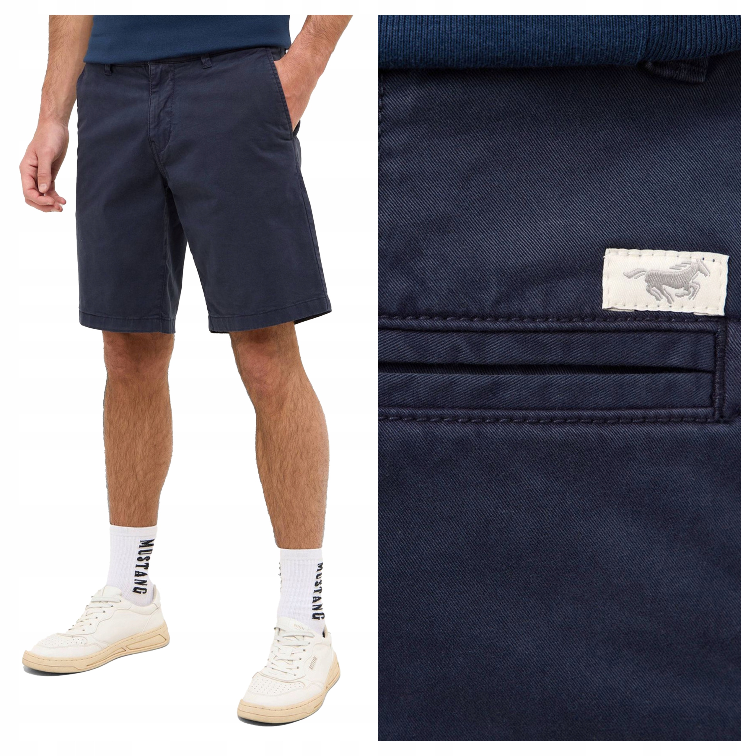 Mustang Style Amsterdam Shorts W30 Pánské látkové šortky