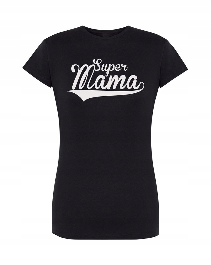 

Koszulka na Dzień Matki - Super Mama, czarna L