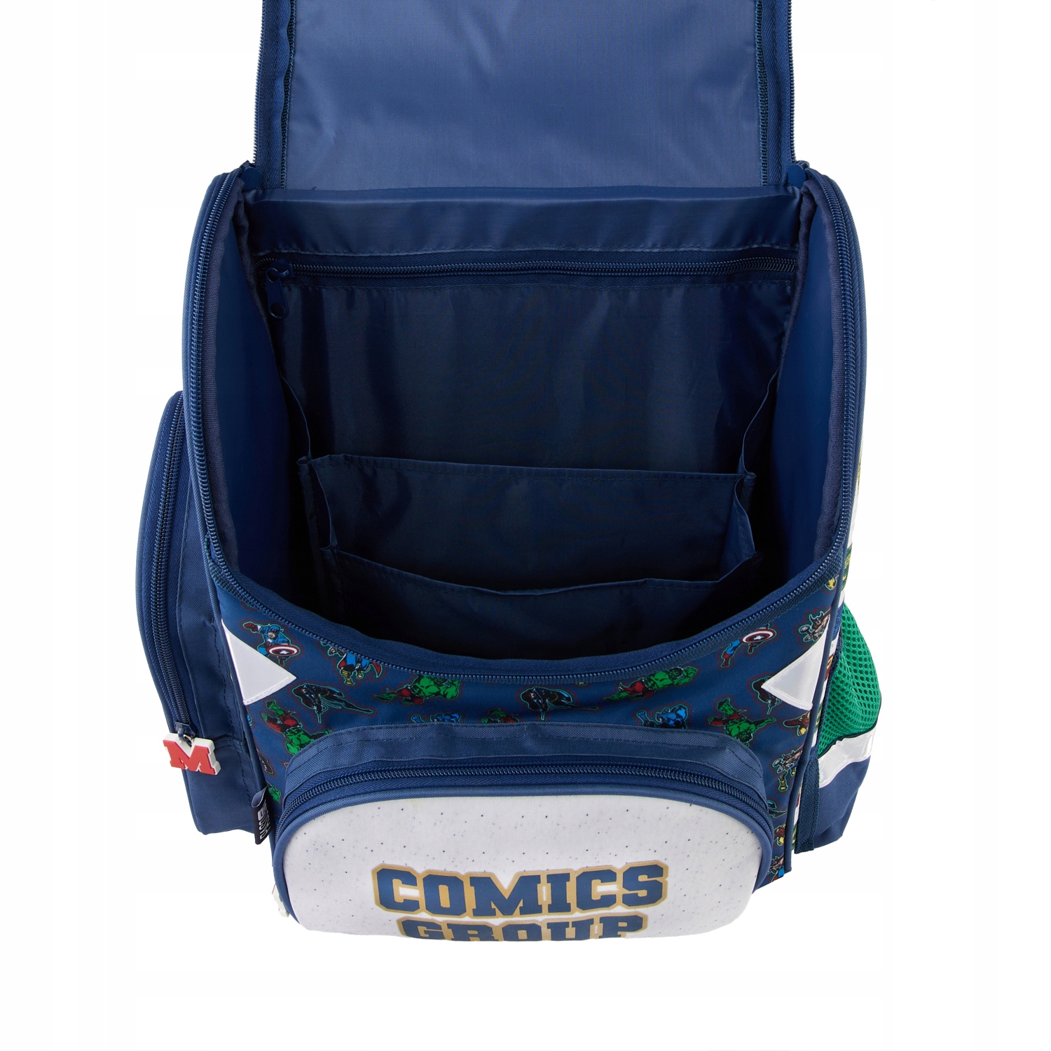 MARVEL COMICS TORNISTER SZKOLNY DLA CHŁOPAKA AVENGERS PIÓRNIK WOREK Bohater brak