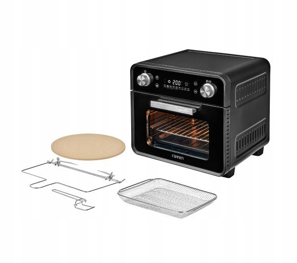 Mini piekarnik Raven 5w1 z funkcją air fryer EPI007 Rożen 22L Timer