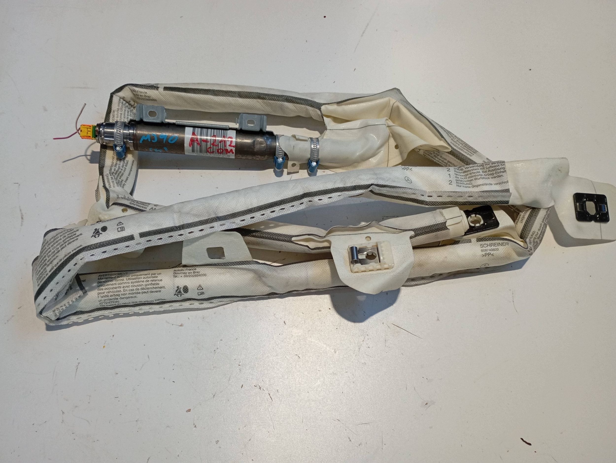 dachvorhang airbag luft links MERCEDES E klasse 212 KOMBI