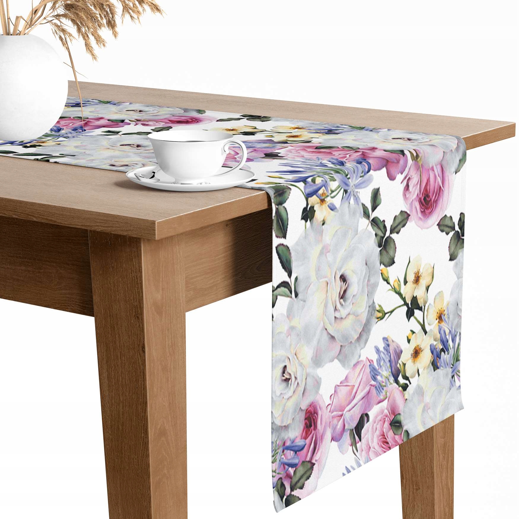 BIEŻNIK OBRUS NA STÓŁ MATOWY GŁADKI 40x140 010 Długość 140 cm