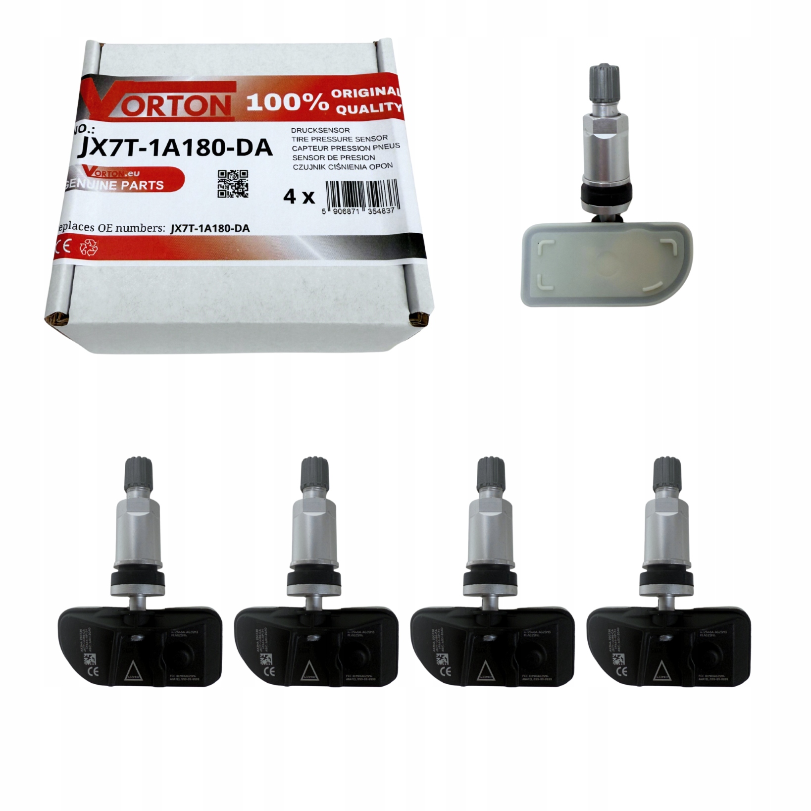 Snímače Tlaku Vzduchu Pre Pneumatiky Kolies Tpms Kuga Puma Mk 2 Ford Explorer