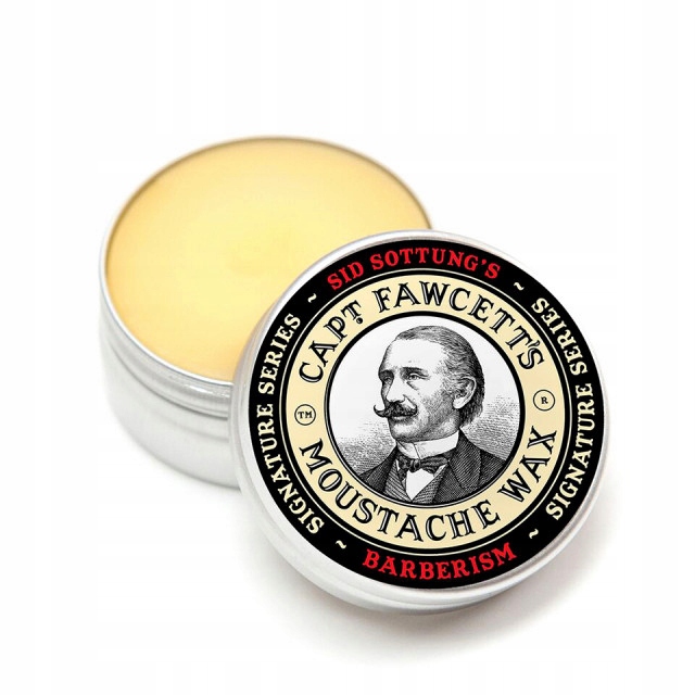 CAPTAIN FAWCETT Wosk do Stylizacji Wąsów MOCNY Barberism Wax 15ml
