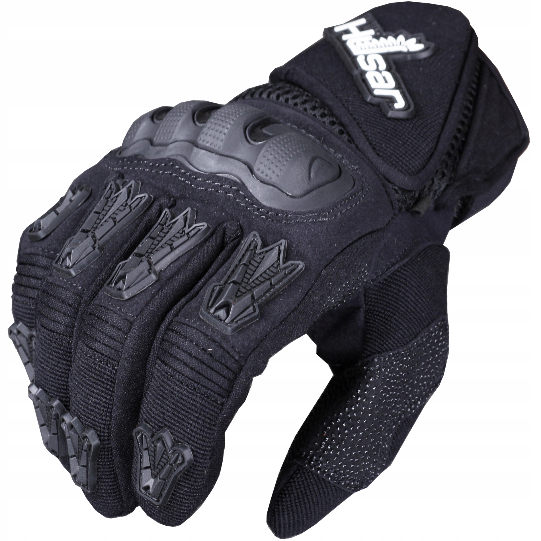 MOCNE TEKSTYLNE RĘKAWICE MOTOCYKLOWE HUSAR MX1 M