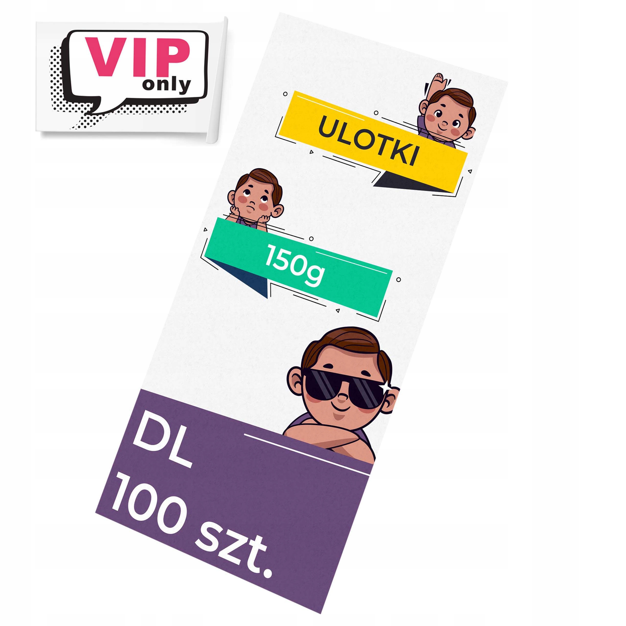 

Ulotki DL voucher DL 150g Full Kolor 100 szt.