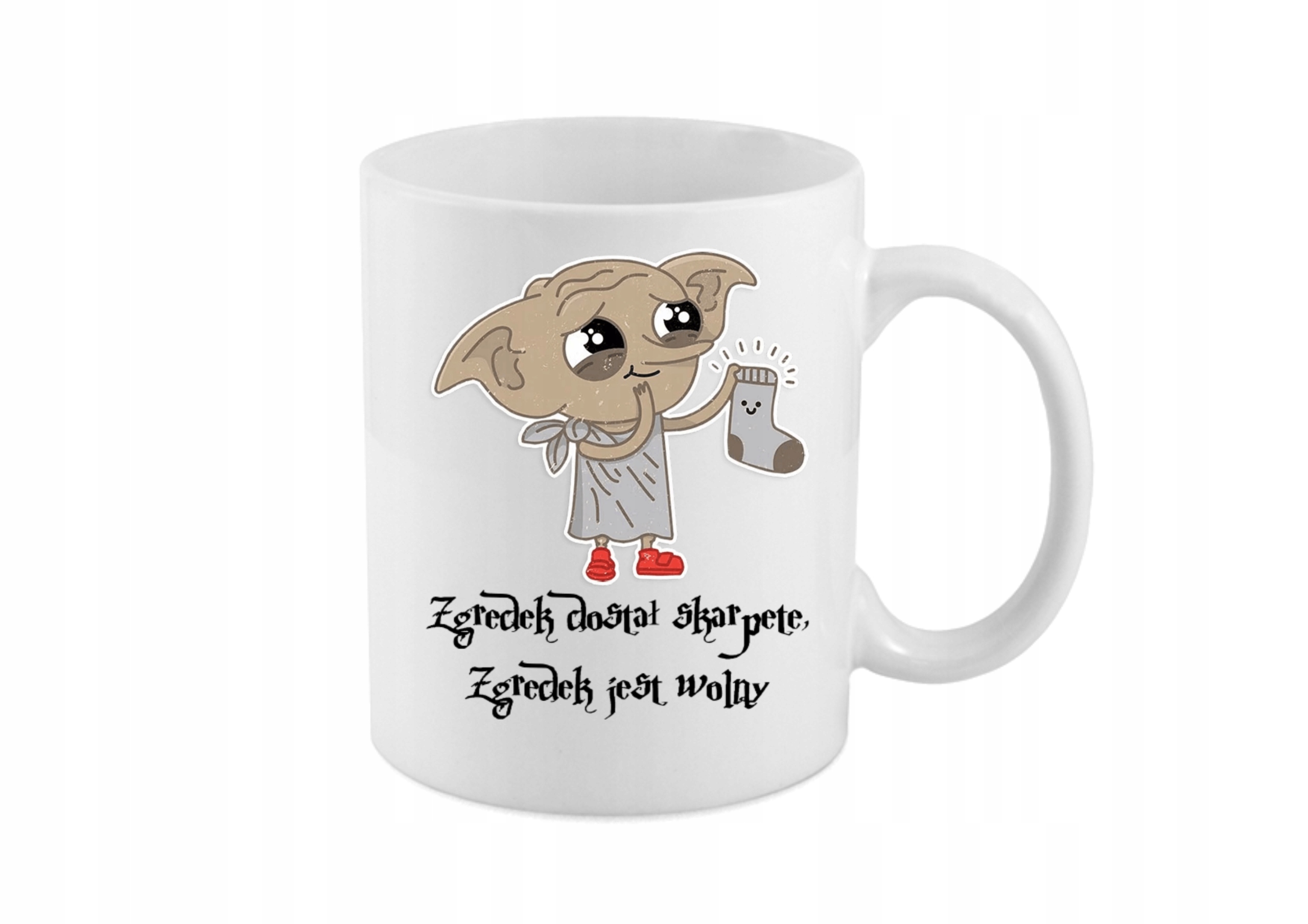 Kubek Harry Potter Zgredek i skarpeta