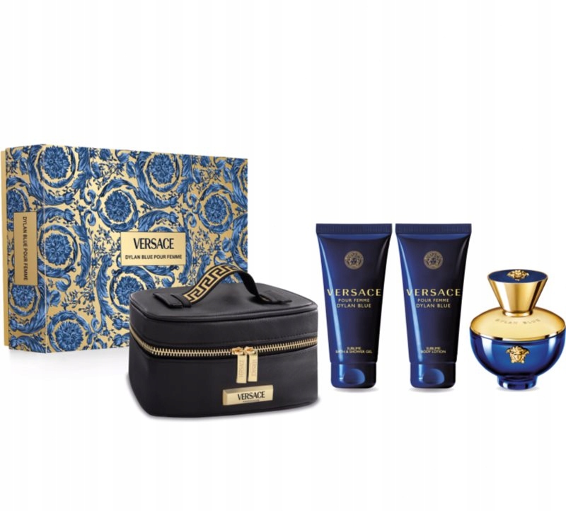 Sada Versace Dylan Blue Pour Femme Parfémovaná voda 100 ml Gel pod sprchu