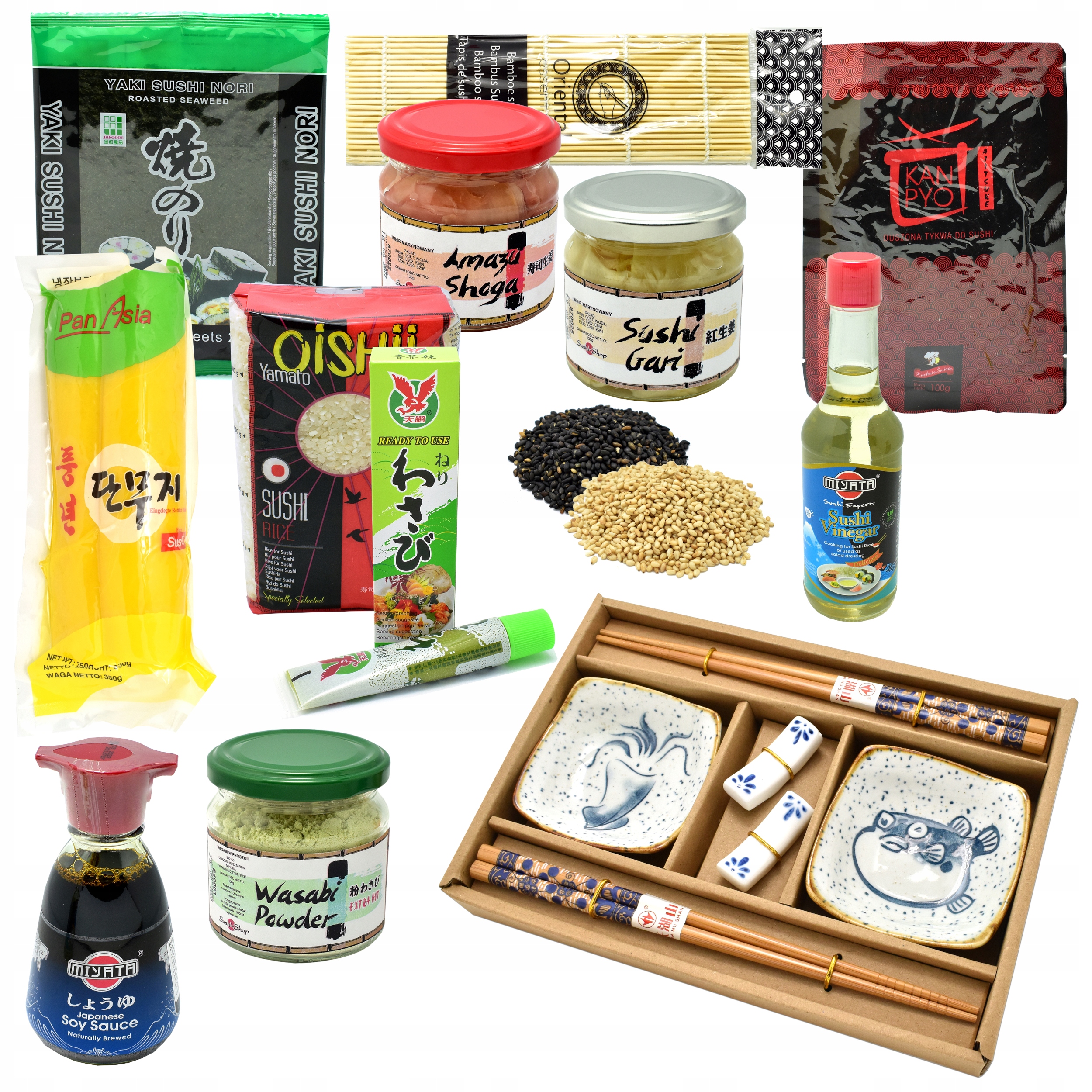 

Zestaw do sushi Red Samurai Max komplet do sushi