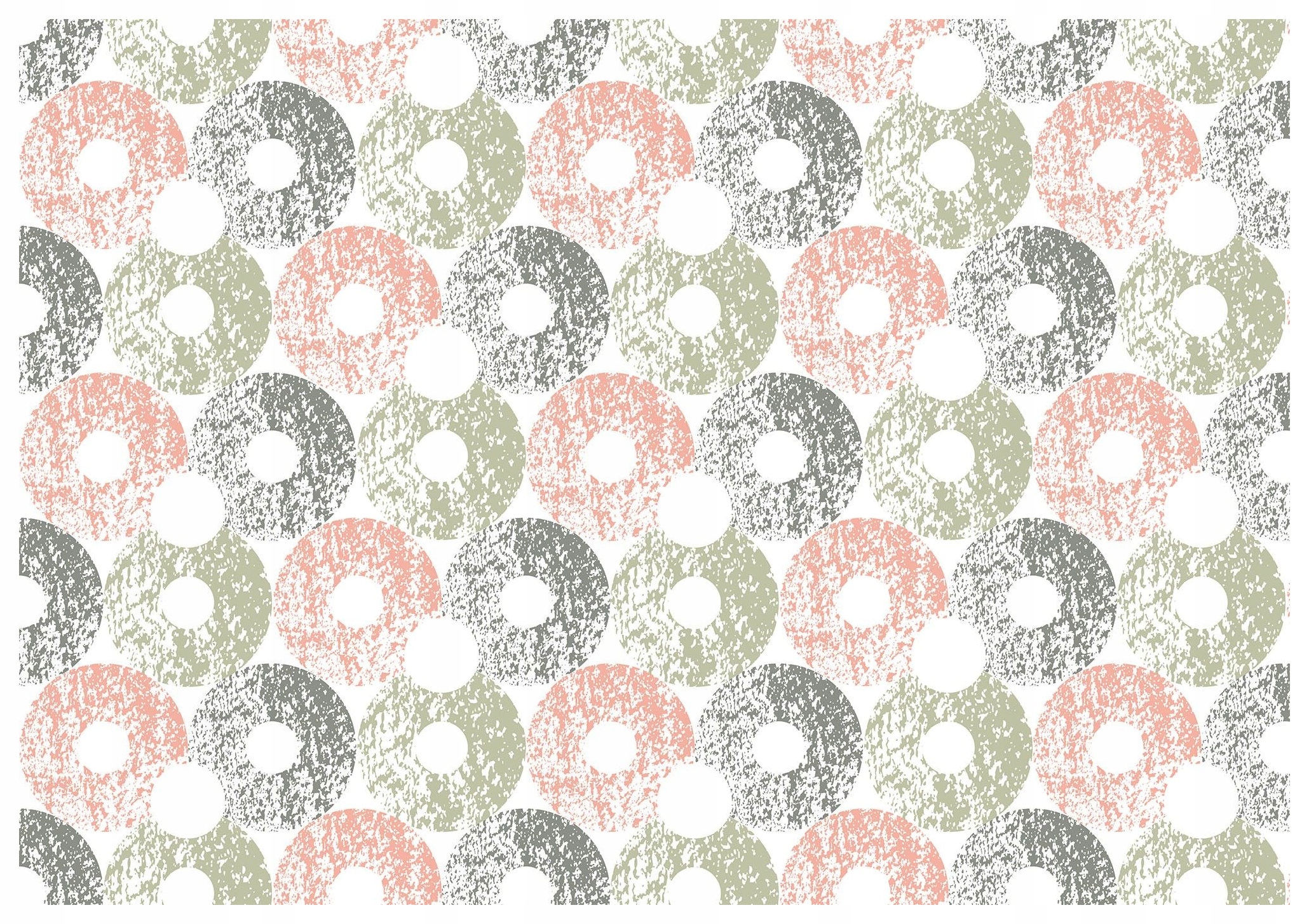 Fototapeta Pastelové kruhy vinylová geometria 368x254 lepidlo