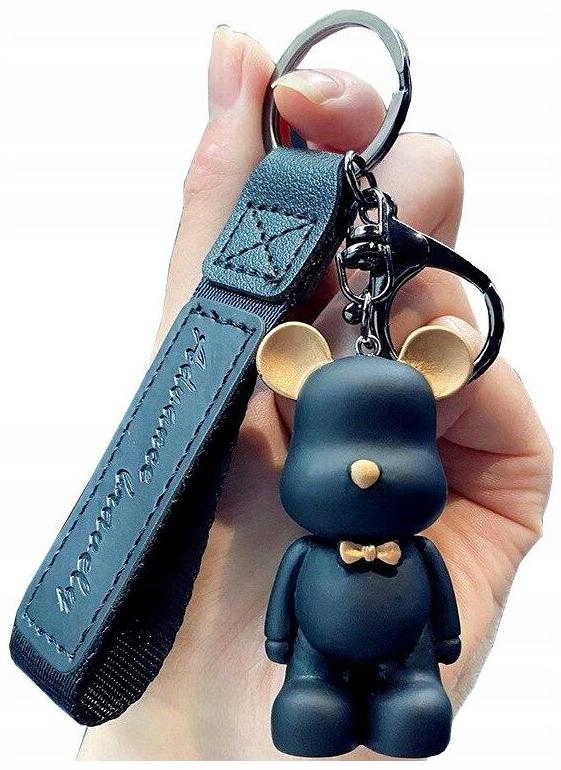 Brelok do kluczy torebki torby miś misio ZWIERZAK