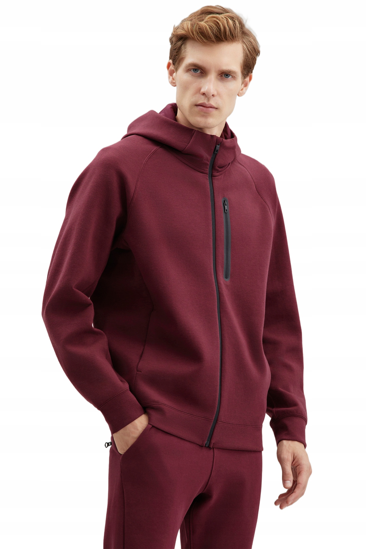 Grimelange Pánská Mikina S Kapucí A Náprsní Kapsou S Opa