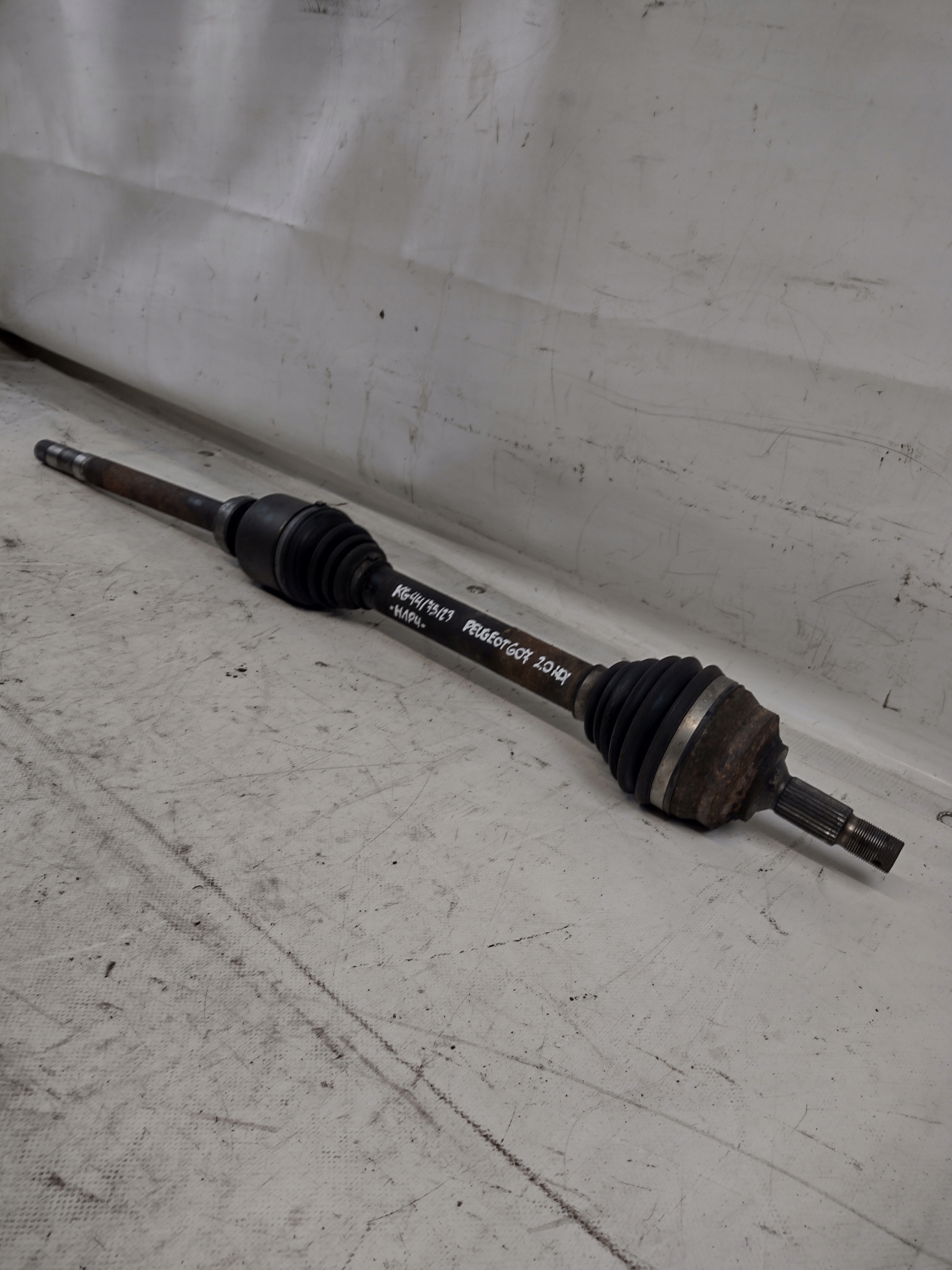 semi-axis right long PEUGEOT 607 2.0 16V 03r.