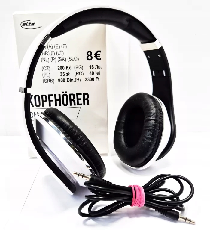 Наушники ELTA ON-EAR td-0120 черного цвета