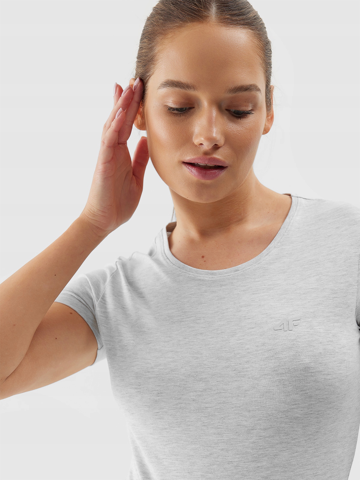 T-SHIRT 4F KOSZULKA DAMSKA SPORTOWA BAWEŁNIANA SS24 Kod producenta TTSHF1161