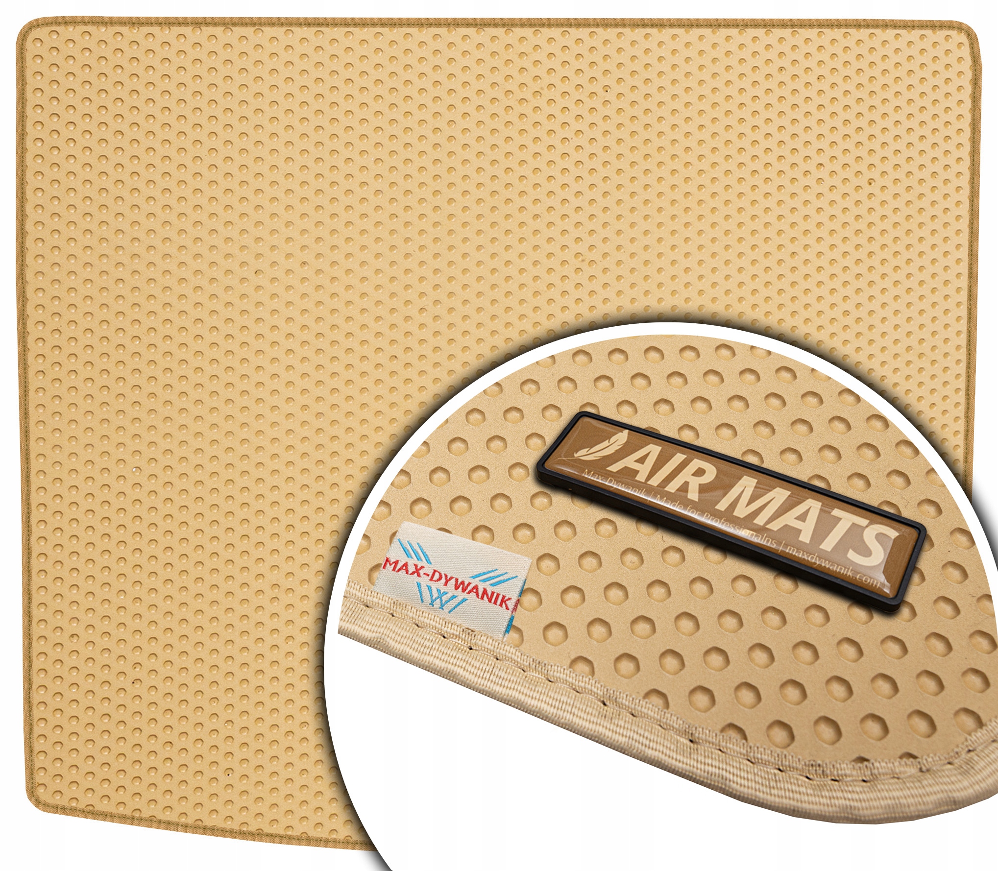 Volkswagen Caddy III 2005-2010 Béžová rohož do kufru Eva Air Mats