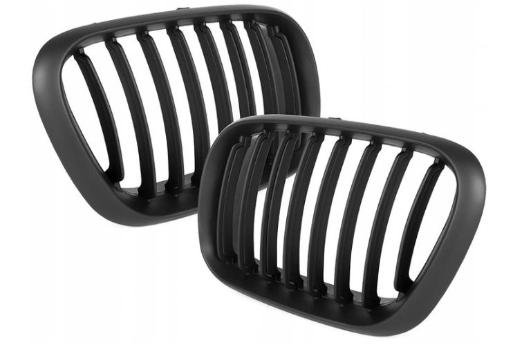 BMW X5 E53 01- ATRAPA NERKA GRILL MAT P+L