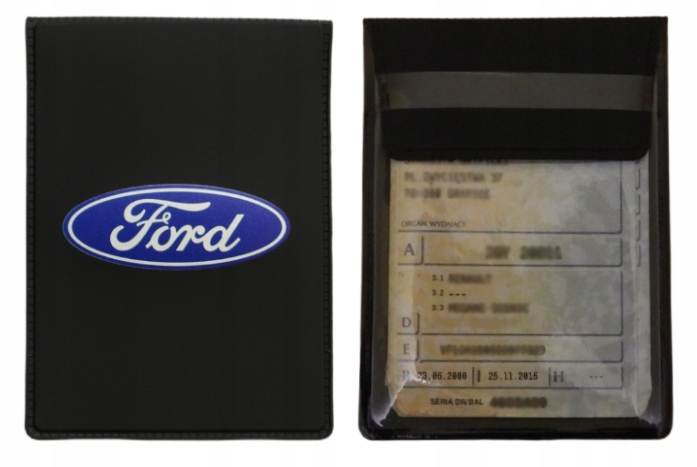 ETUI NA DOWÓD REJESTRACYJNY FORD