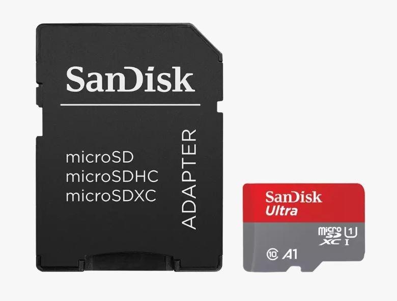 Sandisk Ultra microSDXC 64GB 140MB/s Sd Adapter