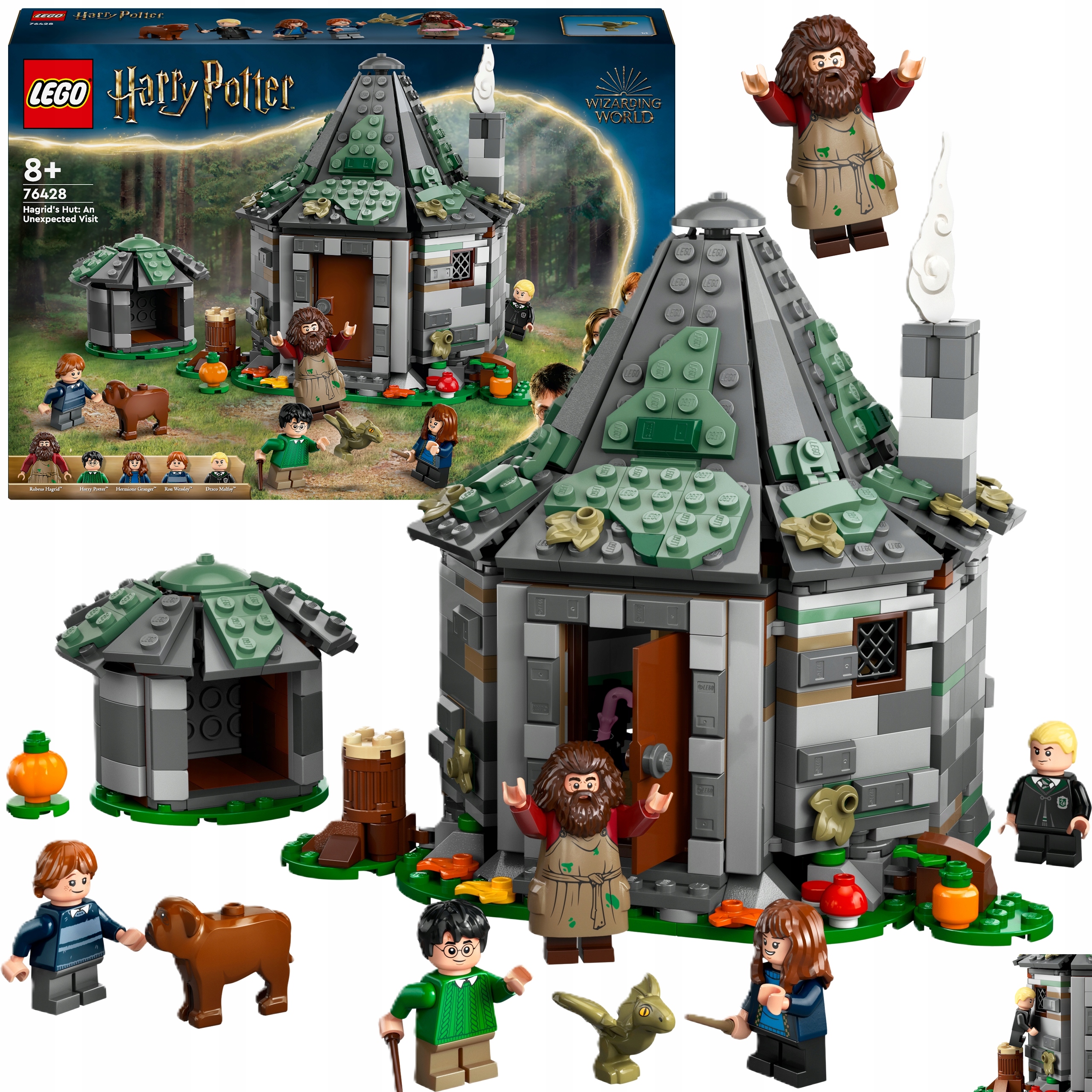 Klocki Lego 76428 Harry Potter Chatka Hagrida Niespodziewana Wizyta