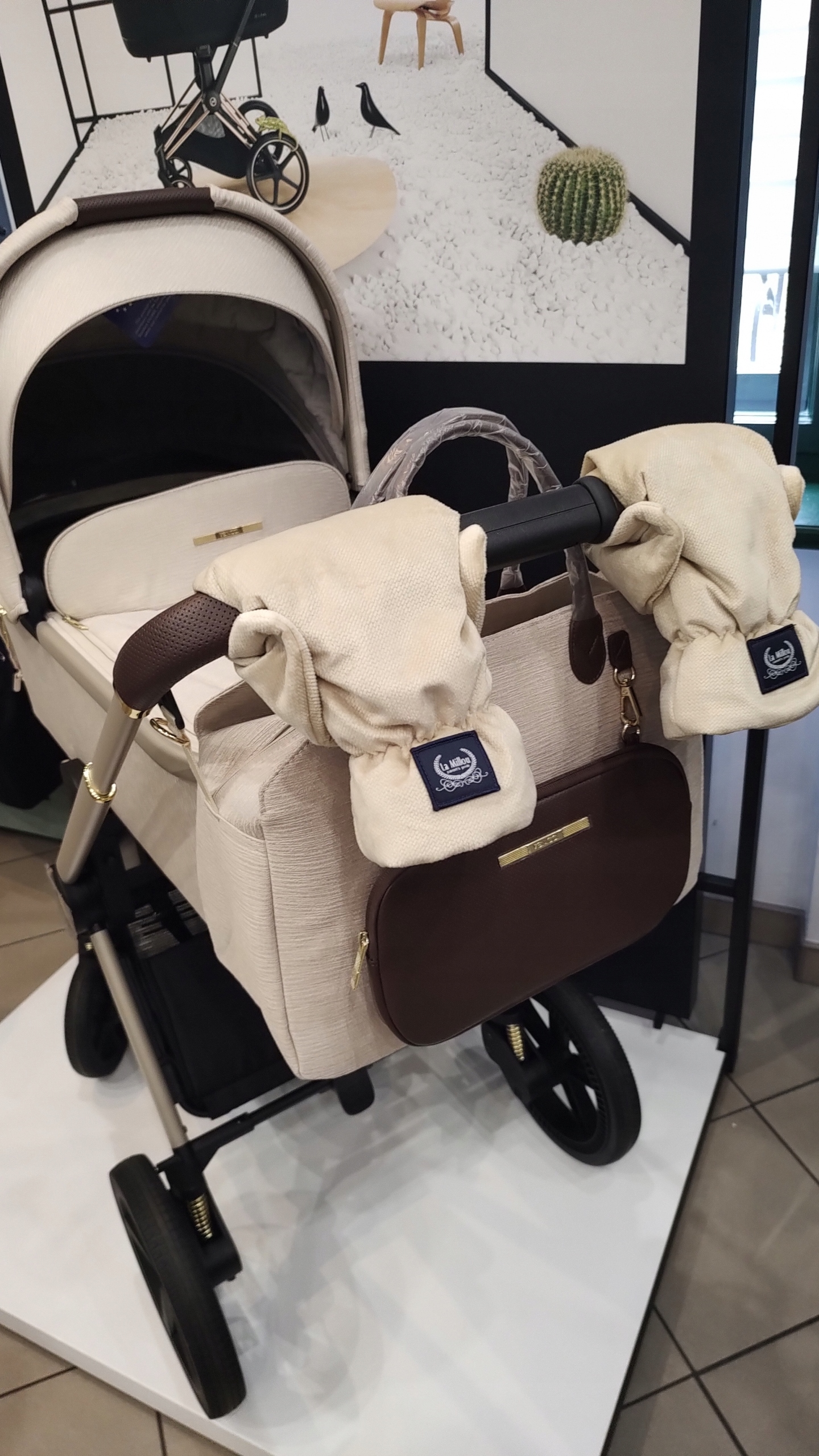 Mufka rękawice LA MILLOU Aspen Velvet Sand Kod producenta VC-AWF-MUFG-SD