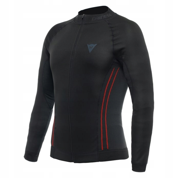 Termoaktívne tričko s windstoperom Dainese No Wind Thermo Ls black-red L