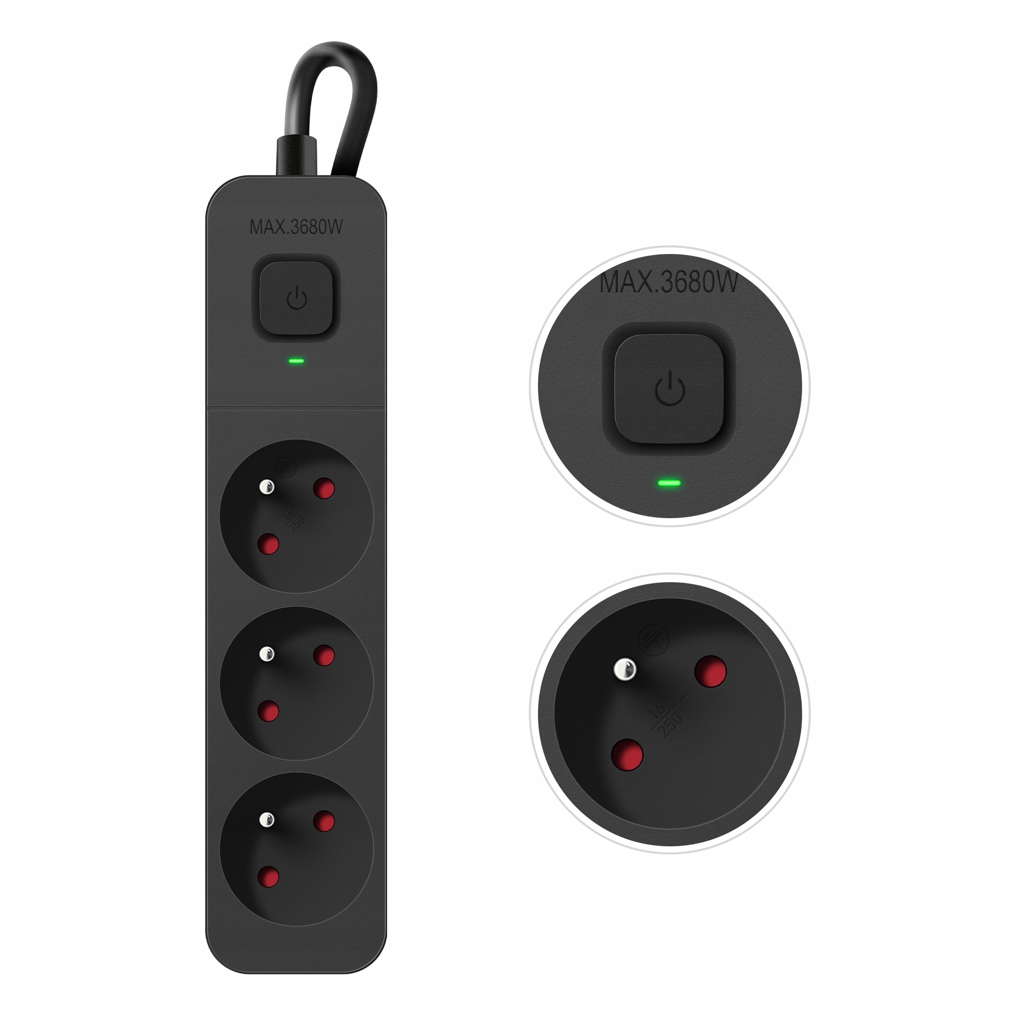 LISTWA DEFENDER SFS 131 3G 1.5m CZARNA — 8
