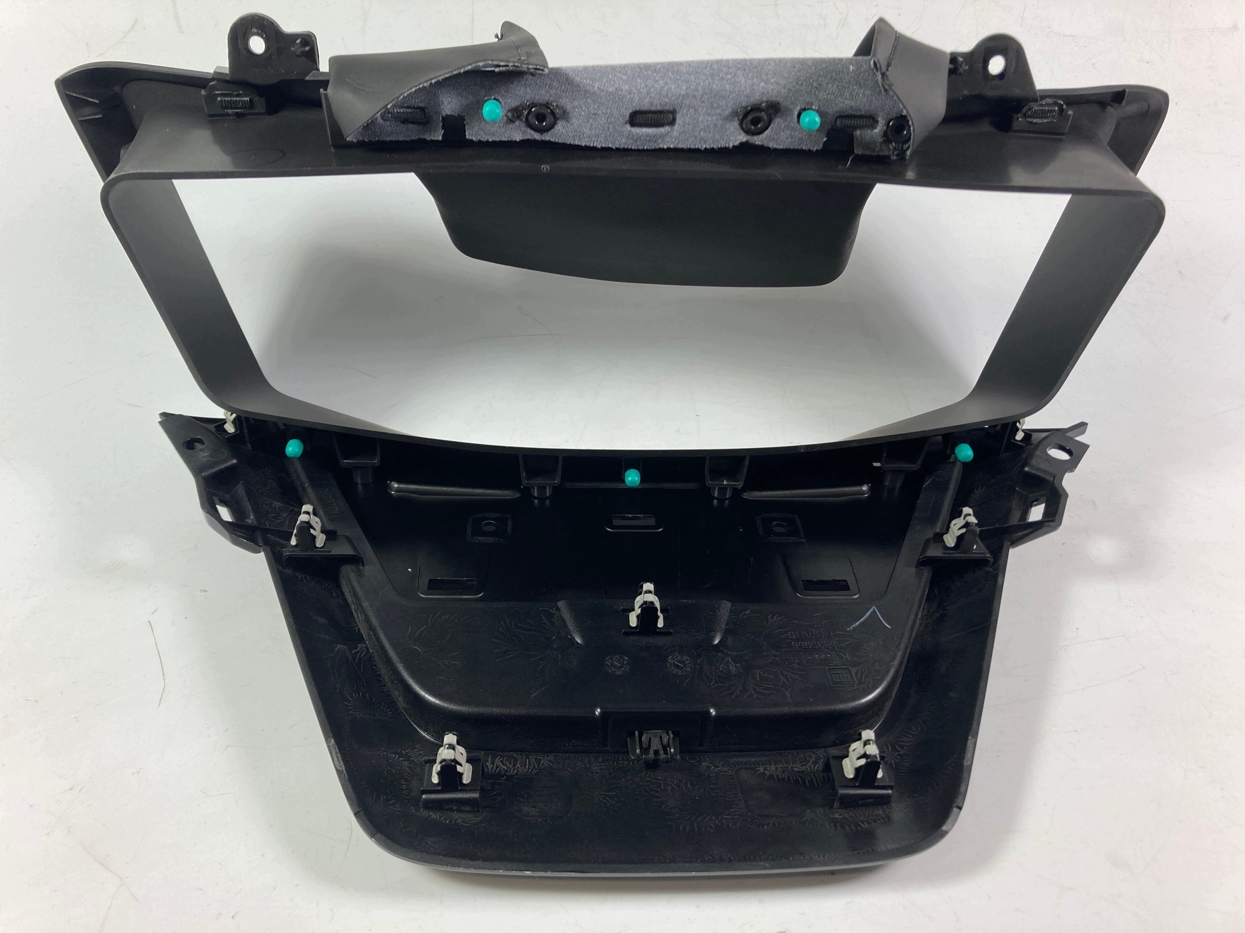 Chevrolet Corvette C8 châssis couverture cadre compteur tableau bord compte tours 2020-2026 OEM