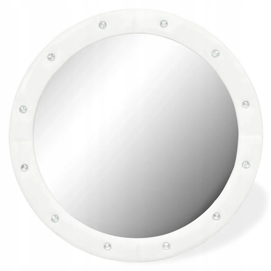 Nástenné zrkadlo Faux Kožené 80 cm