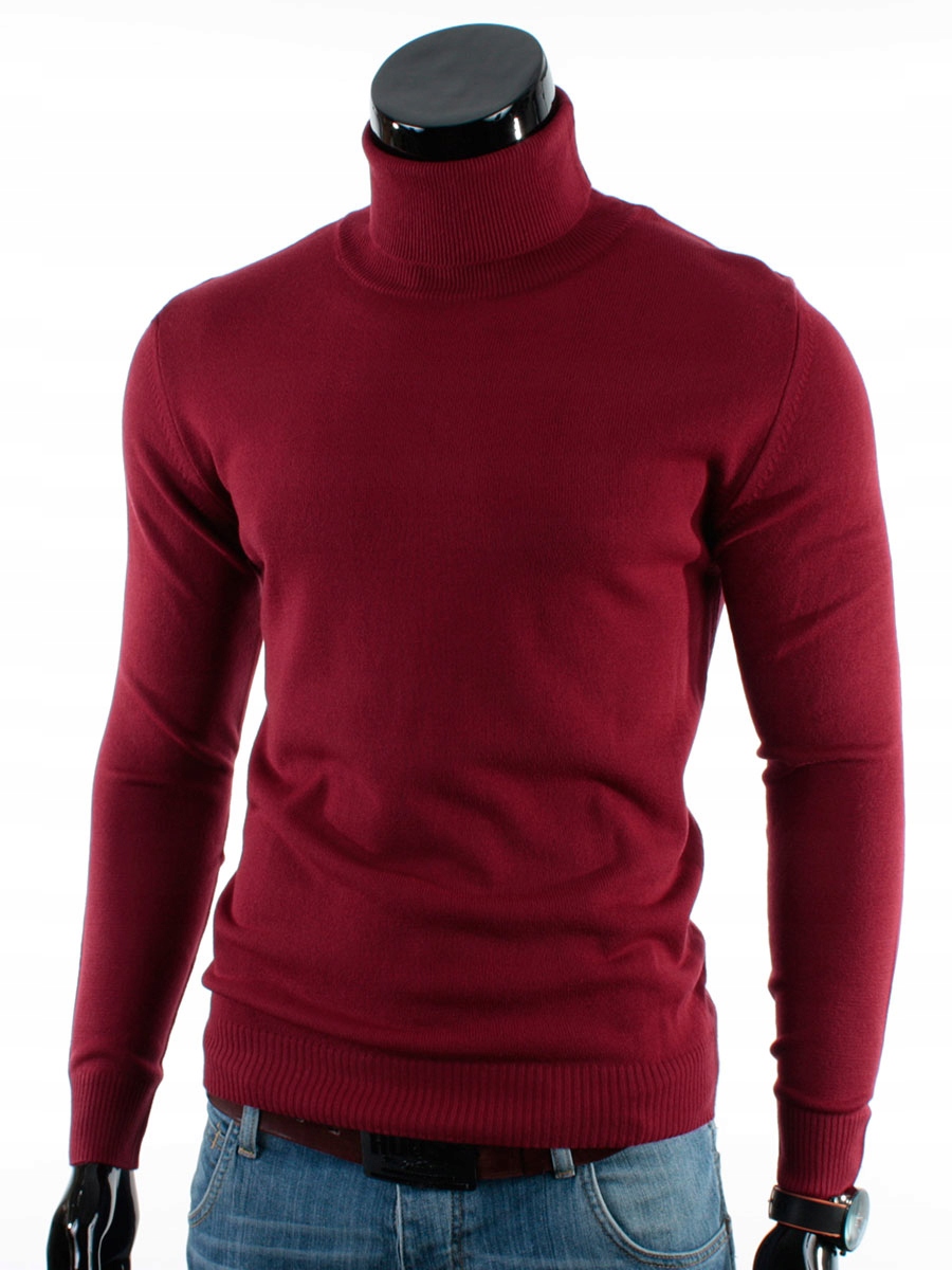 

Golf Sweter Bawełna CD08 Bordo__XL___POLSKA