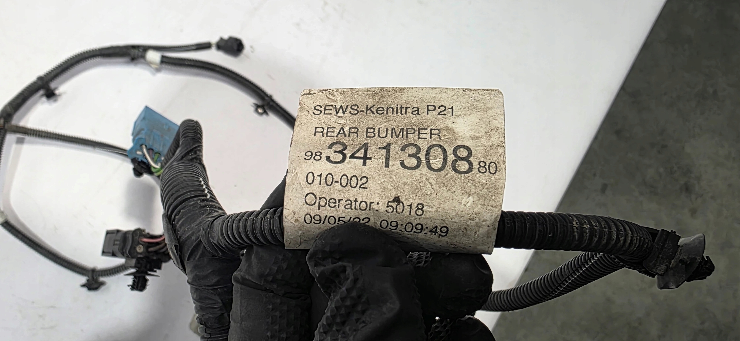 bundle wiring PDC rear part PEUGEOT 208 II 19- original 9834130880
