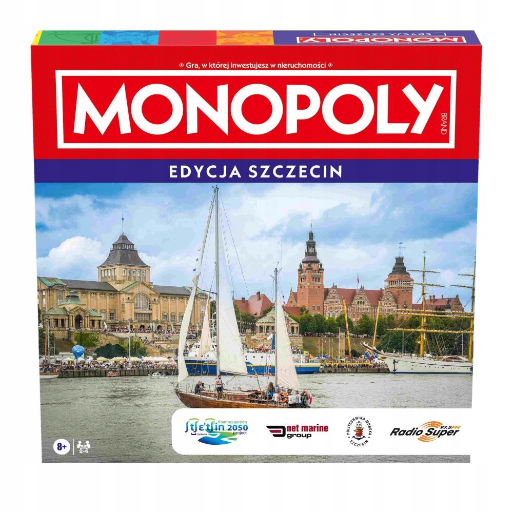 Gra Monopoly Szczecin Edycja Miejska